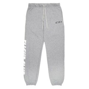Flight Club Oversized Logo Sweatpants Gray Athleisure Streetwear Men’s Size XXL